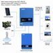 Комплект резервного живлення Anenji 6,2 кВт + 2&times; DIPOWER LiFePO4 51,2 В 100 А&middot;год, 10,24 кВт&middot;год, Wi-Fi 30925 фото 6