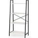Стелаж для дому/офісу MEBEL ELITE білий з чорним ME.GIA/B/CZ/REG фото 3