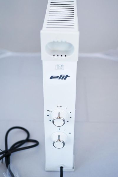 Обігрівач конвекційний електричний білий Elit CON 21 2500 Вт CON 21 фото