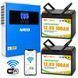 Комплект резервного живлення Anenji ANJ-4000W-24V Wi-Fi 4,2 кВт + 2 акумулятори FLYFOREE LiFePO4 12,8 В 100 А&middot;год (2,56 кВт&middot;год) 30967 фото 1