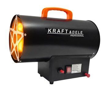 Газовий обігрівач Kraft&Dele KD11704 25 кВт, пропан-бутановий, з вентилятором, для гаража, майстерні та складу KD11704 фото