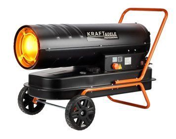 Дизельний обігрівач Kraft&Dele KD11711 35 кВт із термостатом, для гаража, майстерні та складу KD11711 фото