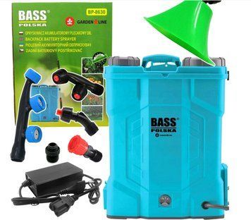 Акумуляторний обприскувач 18 л + насадка для обприскування гербіцидів Bass Polska 8630 фото
