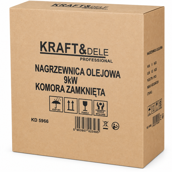 Автономний дизельний обігрівач Kraft&Dele KD5966 9 кВт, 12/24/230 В, з пультом KD5966 фото