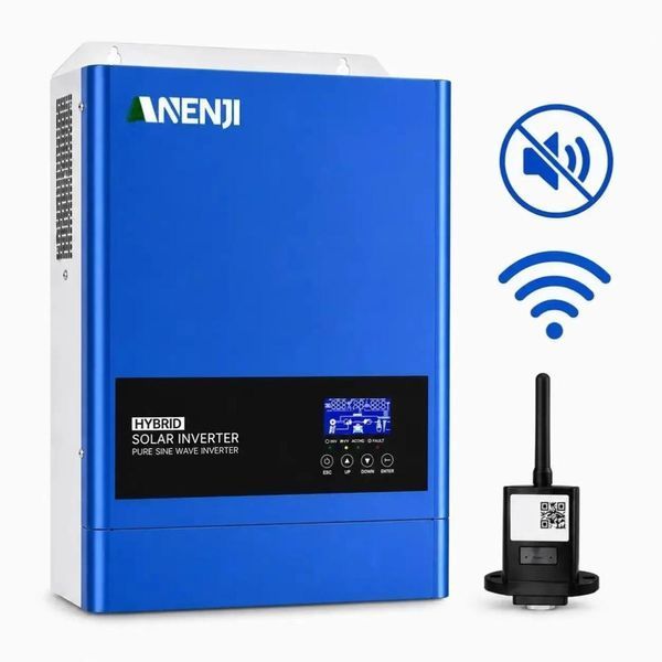 Комплект резервного живлення ANENJI ANJ-6200-48PL-WIFI 6,2 кВт + LiFePO4 акумулятор Dyness B4850 2,4 кВт&middot;год 30903 фото