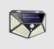 Сонячний настінний ліхтар з датчиком руху 100 LED 13,5&times;5,5&times;9,7 см Garden Line SOL6124 холодне біле світло SOL6124 фото 2