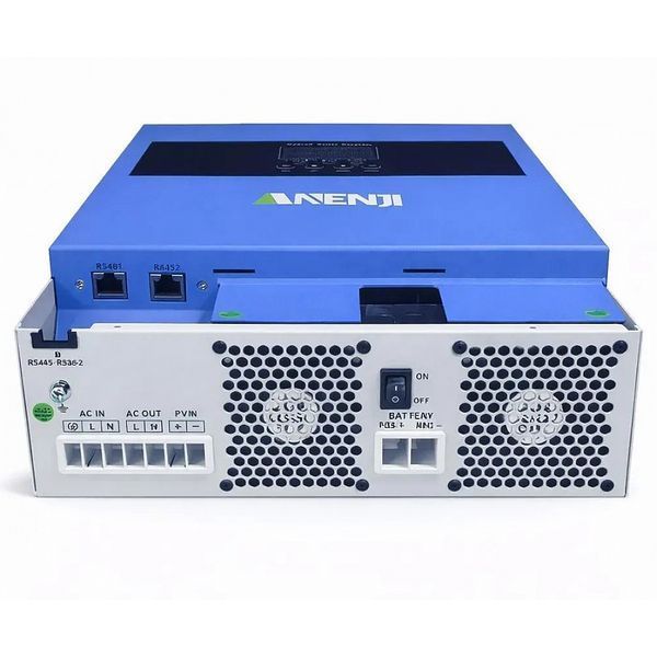 Гібридний сонячний інвертор Anenji ANJ-4000W-24V-WIFI 4,2 кВт, 24 В, MPPT 100 А, Wi-Fi 30647 фото