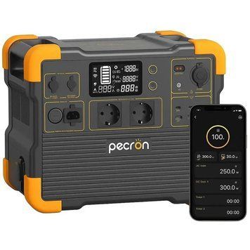 Портативна зарядна станція Pecron E1500LFP 2200 Вт 1536 Вт&middot;год LiFePO4, Wi-Fi, UPS 30281 фото