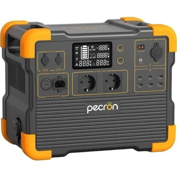 Портативна зарядна станція Pecron E1500LFP 2200 Вт 1536 Вт&middot;год LiFePO4, Wi-Fi, UPS 30281 фото